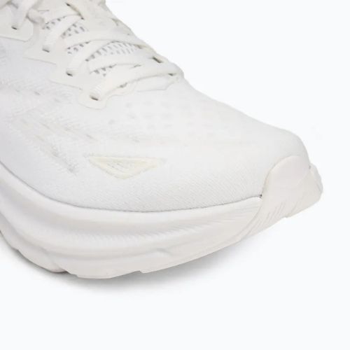 Women's running shoes HOKA Clifton 9 Wide white/white