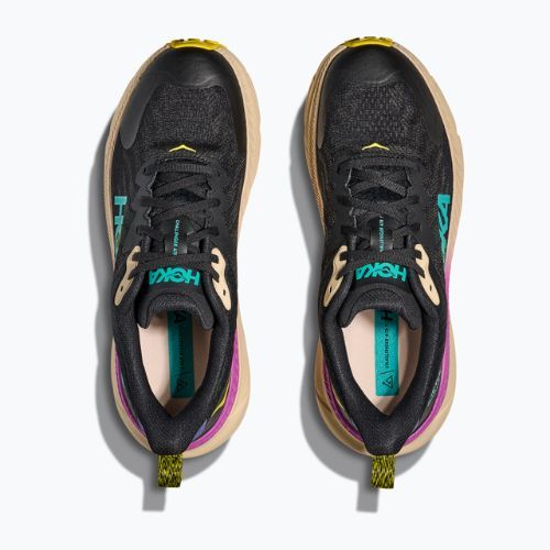 Men's running shoes HOKA Challenger 7 GTX black/oatmeal