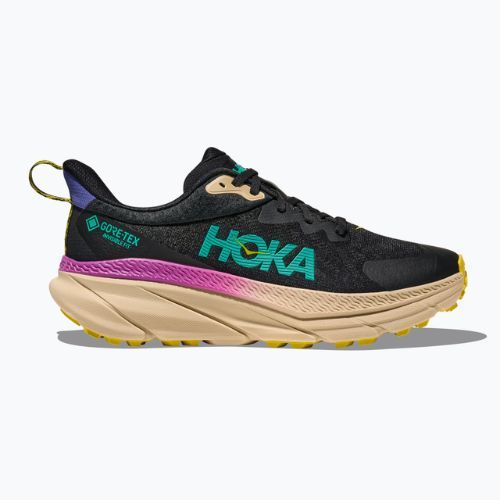 Men's running shoes HOKA Challenger 7 GTX black/oatmeal