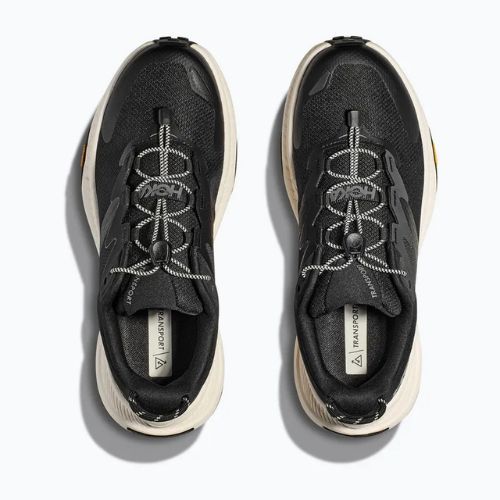 Men's running shoes HOKA Transport black/alabaster
