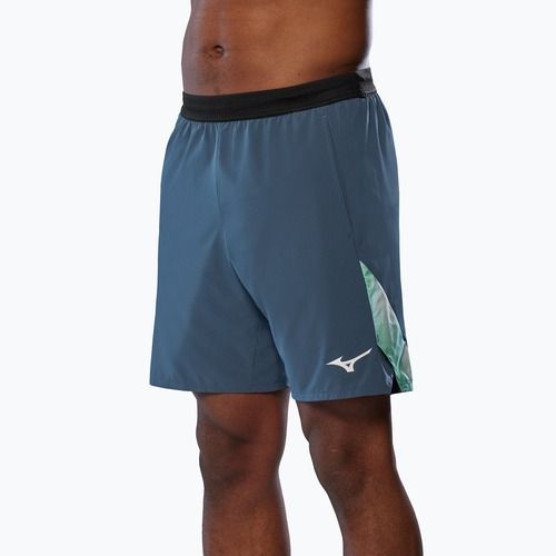 Men's shorts Mizuno Frontier 8 in Amplify vintage indigo