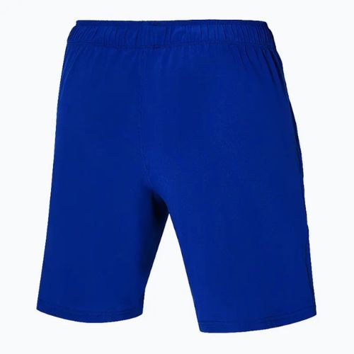 Men's Mizuno 8 In Flex bellwether blue shorts