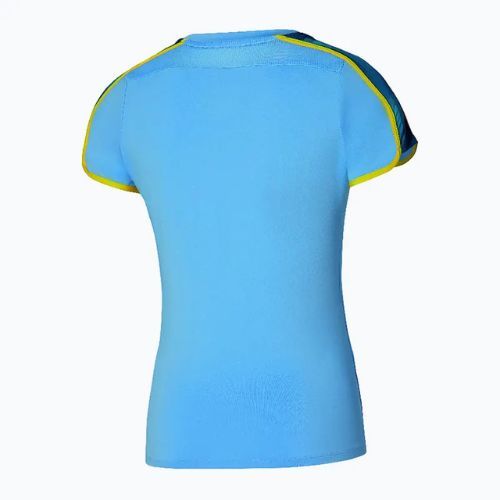Women's Mizuno Frontier Tee W bel air blue T-shirt