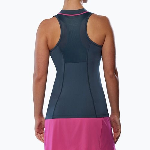 Women's Mizuno Frontier Tank W midnight navy T-shirt
