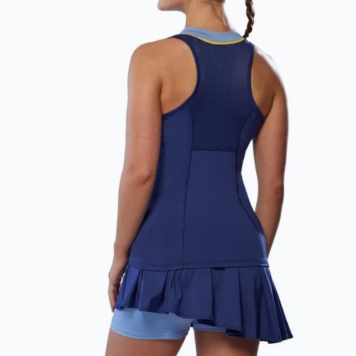Women's Mizuno Frontier Tank W bellwether blue T-shirt