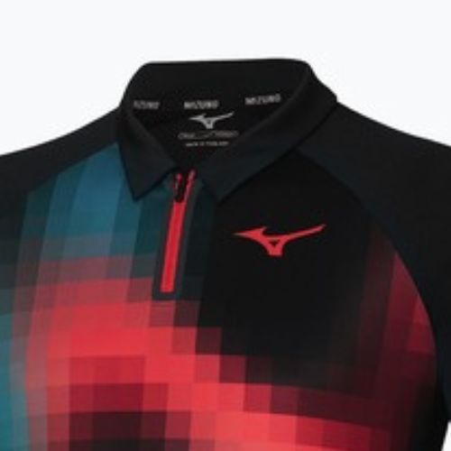 Men's t-shirt Mizuno Frontier Shadow Polo black