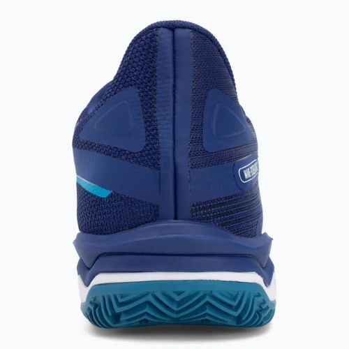 Men's tennis shoes Mizuno Wave Exceed Light 2 CC bellwether blue/ white/ fjord blue