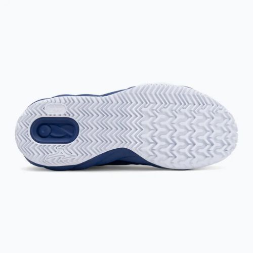 Men's tennis shoes Mizuno Wave Enforce Court CC bellwether blue/ white/ fjord blue