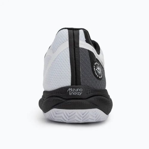 Men's tennis shoes Mizuno Wave Enforce Court CC white/ black/ iron gate