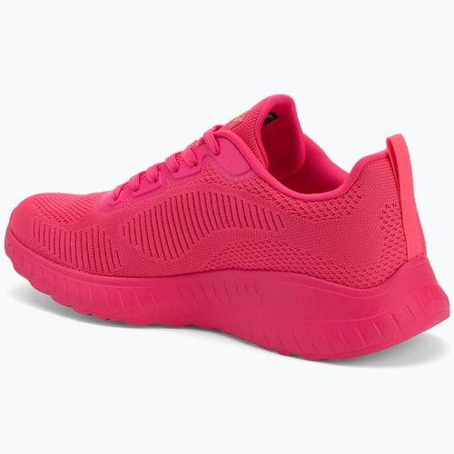 Women's SKECHERS Bobs Squad Chaos Cool Rythms pink shoes