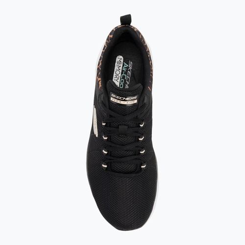 SKECHERS women's shoes Flex Appeal 4.0 Wild Ballad black/leopard