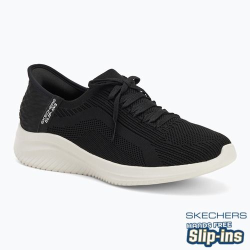 Women's SKECHERS Ultra Flex 3.0 Brilliant Path black/white shoes