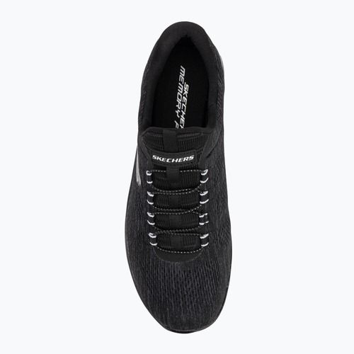 Women's SKECHERS Summits Fun Flare black/white shoes