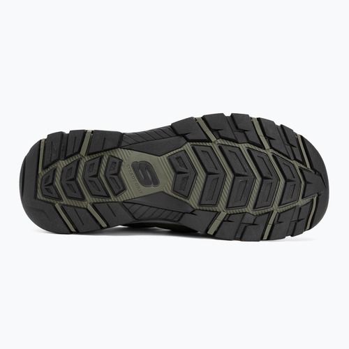 SKECHERS men's Tresmen Menard olive sandals