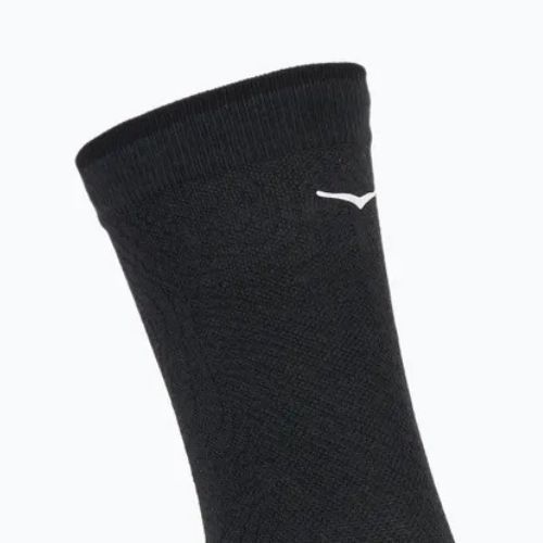 HOKA Crew Run Socks 3 pairs black/black/black