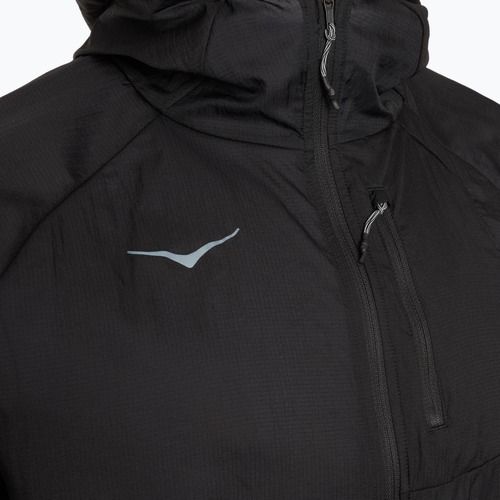 Men's running jacket HOKA Skyflow black