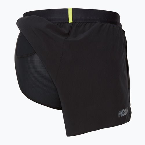 Men's running shorts HOKA Race Day Split black
