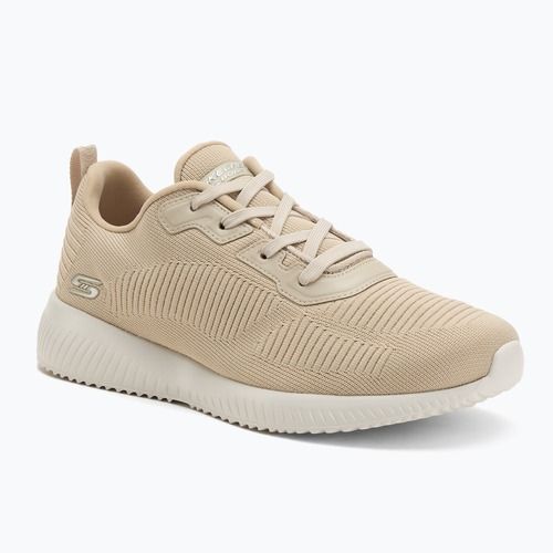 Women's shoes SKECHERS Bobs Sport Squad Tough Talk beige
