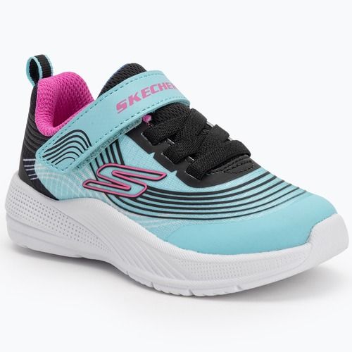SKECHERS Microspec Advance aqua/purple children's shoes