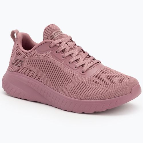 SKECHERS Women's Shoes Bobs Squad Chaos Face Off raspberry