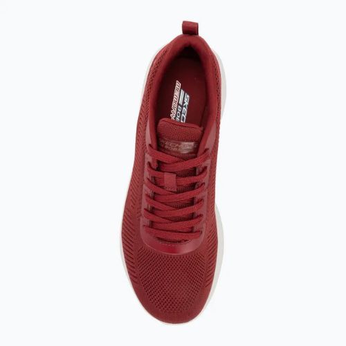SKECHERS Women's Shoes Bobs Squad Chaos Face Off red