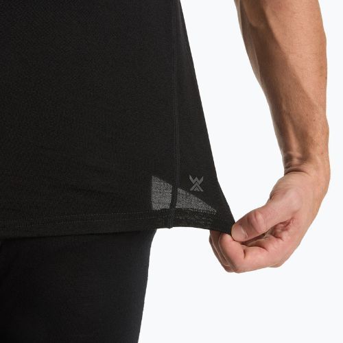 Men's thermal T-shirt WOOLCANO Merino 100% TEE0546 black