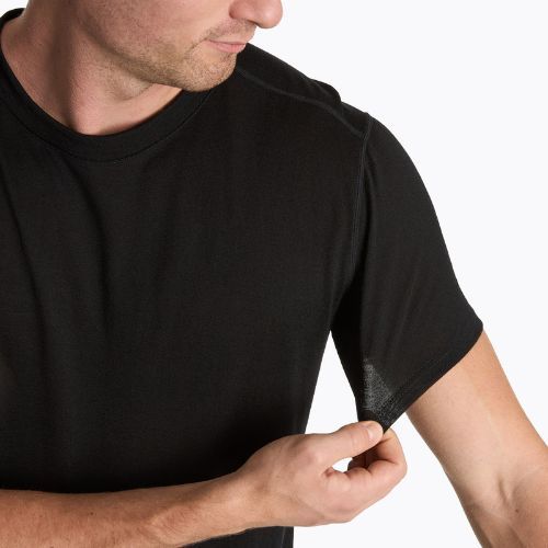 Men's thermal T-shirt WOOLCANO Merino 100% TEE0546 black