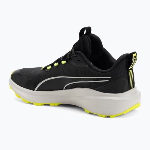 PUMA Skyrocket Lite Trail running shoes puma black/feather gray/yellow alert