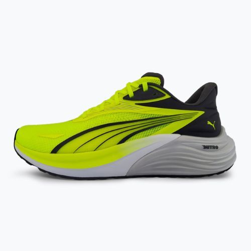 Men's running shoes PUMA Electrify Nitro 4 yellow alert/feather gray/puma black