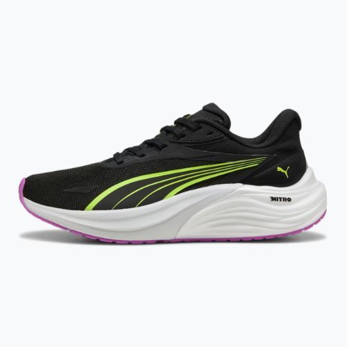 Women's running shoes PUMA Electrify Nitro 4 puma black/yellow alert