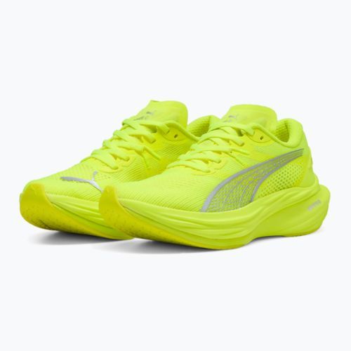Women's running shoes PUMA Deviate Nitro 3 yellow alert/puma silver