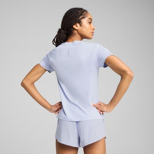 Women's running T-shirt PUMA Run Cloudspun Tee cool neather/heather