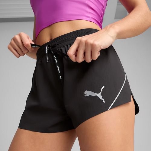 Women's running shorts PUMA Raceday Ultrawave 3" Split puma black