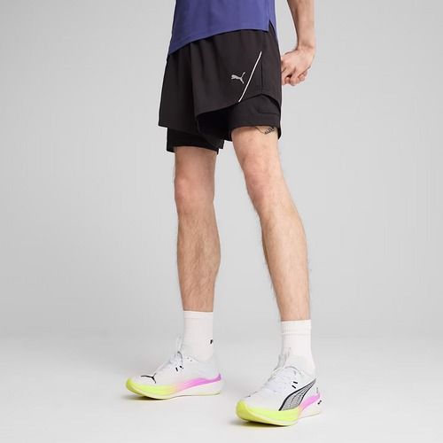 Men's Puma Run Ultrawave 2IN1 5" running shorts puma black