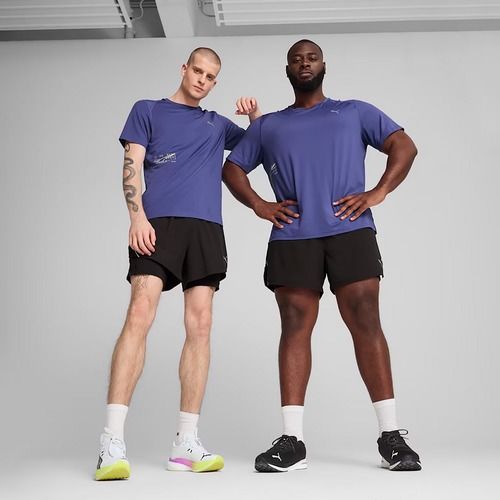 Men's Puma Run Ultrawave 2IN1 5" running shorts puma black