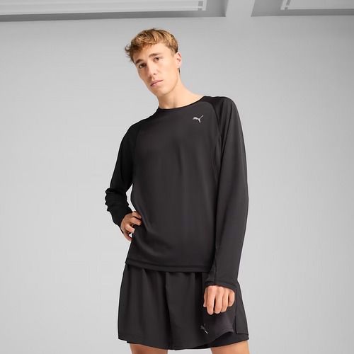 Men's running longsleeve PUMA Run Velocity Poly puma black