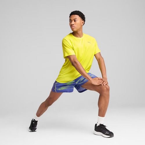 Men's running T-shirt PUMA Run Velocity Tee Poly lemon sherbert
