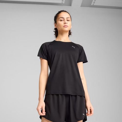 Women's running T-shirt PUMA Run Velocity Tee Poly puma black