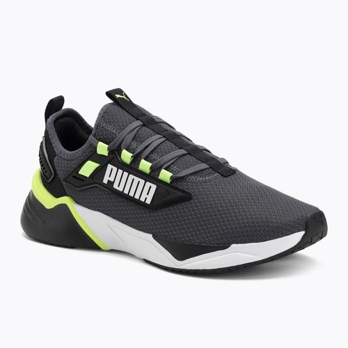 PUMA Retaliate 3 puma black/green moon/green glare running shoes