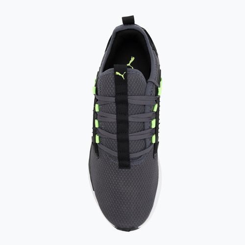 PUMA Retaliate 3 puma black/green moon/green glare running shoes
