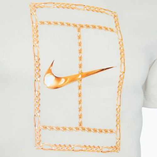 Men's Nike Court Dri-FIT Tennis shirt light orewood brown