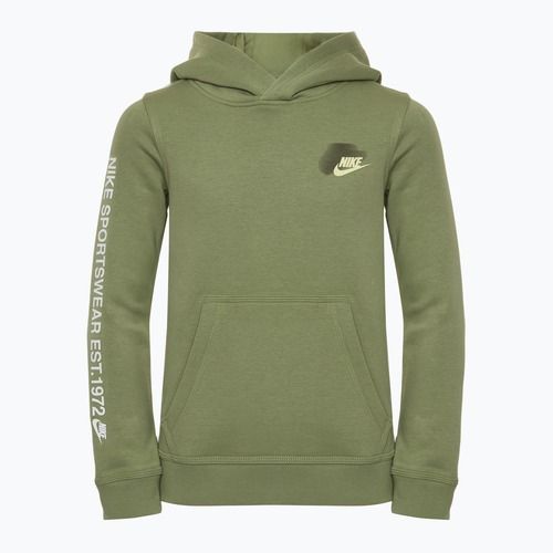 Nike Sportswear Standard Issue oil green children's sweatshirt