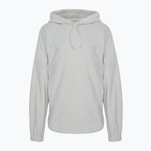 Nike One Therma-FIT women's sweatshirt light orewood brown/ white