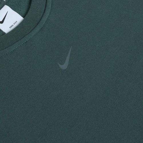 Nike Dri-FIT One Crew Neck French Terry women's sweatshirt vintage green/ black
