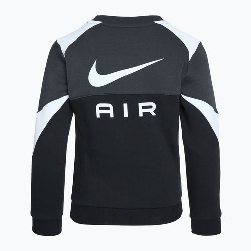 Children's sweatshirt Nike Air Crew black / anthracite / white / white