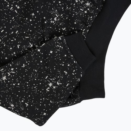 Children's sweatshirt Nike Sportswear Club Fleece black / metallic silver