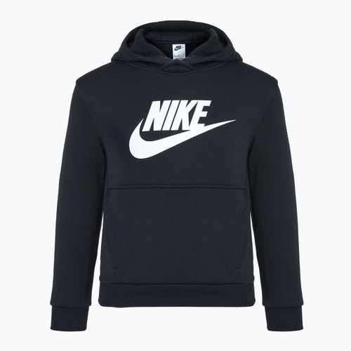 Children's Nike Club Fleece Hoodie black/white