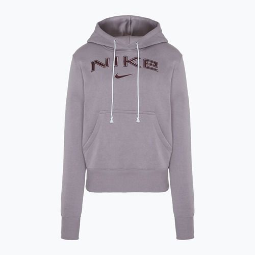 Women's Sweatshirt Nike Sportswear Phoenix Fleece HM9751 lightt violet ore / burgundy crush