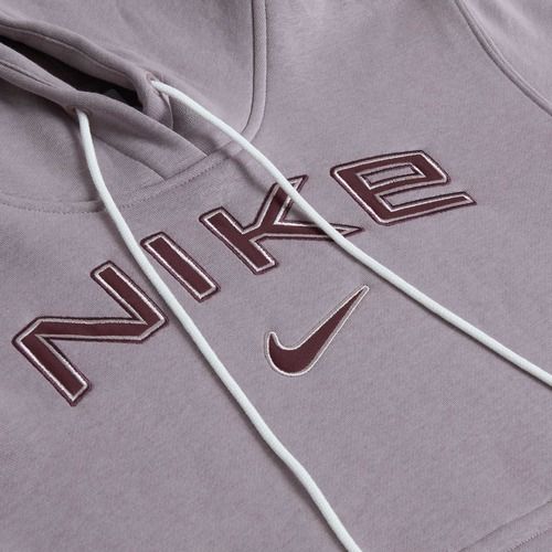 Women's Sweatshirt Nike Sportswear Phoenix Fleece HM9751 lightt violet ore / burgundy crush