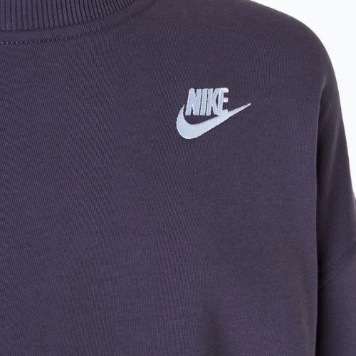 Children's sweatshirt Nike Sportswear Club Fleece dark raisin / white